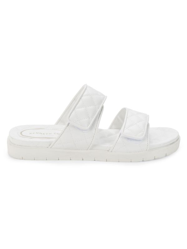 Kenneth Cole Reeves Quilted Touch Strap Slides